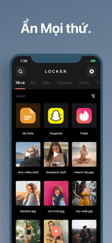 Screenshots Locker: Ẩn ứng dụng và hình ảnh trên điện thoại iPhone
