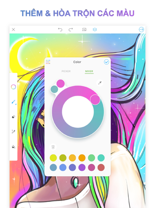 Ứng dụng PicsArt Color Paint - Ứng dụng vẽ, tô màu và sáng tạo hình ảnh |  Link tải free, cách sử dụng