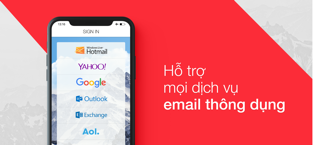 Screenshots myMail - Ứng dụng quản lý email Gmail, Outlook, Hotmail hiệu quả