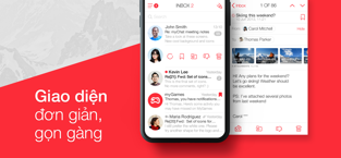 Screenshots myMail - Ứng dụng quản lý email Gmail, Outlook, Hotmail hiệu quả