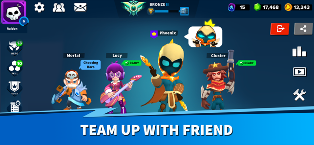 Screenshots Heroes Strike - Game MOBA 3v3 và Bắn súng sinh tồn