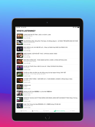 Screenshots Drumtify: Ứng dụng nghe nhạc YouTube tắt màn hình trên iPhone
