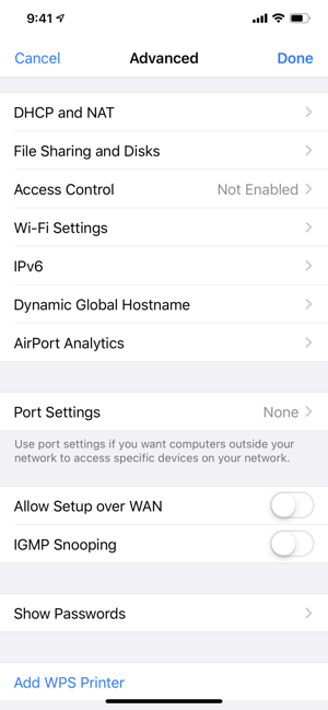 Airport Utility: Công cụ quét và quản lý mạng Wifi đến từ Apple