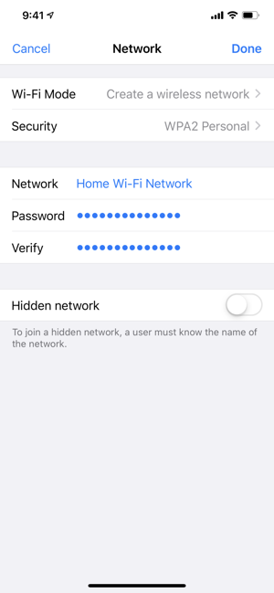 Screenshots Airport Utility: Công cụ quét và quản lý mạng Wifi đến từ Apple