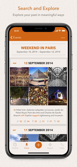 Screenshots Momento - Ứng dụng viết nhật ký, lưu giữ kỷ niệm trên iOS