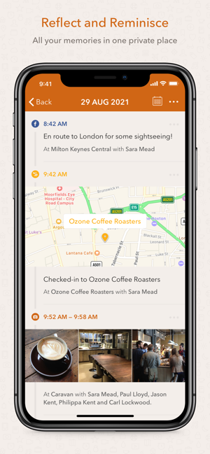 Screenshots Momento - Ứng dụng viết nhật ký, lưu giữ kỷ niệm trên iOS