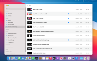 Screenshots Apple Developers: Ứng dụng dành cho nhà phát triển Apple