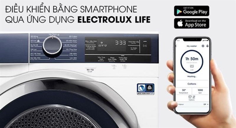 Electrolux Life - Ứng dụng quản lý đồ điện gia dụng tiện ích Electrolux