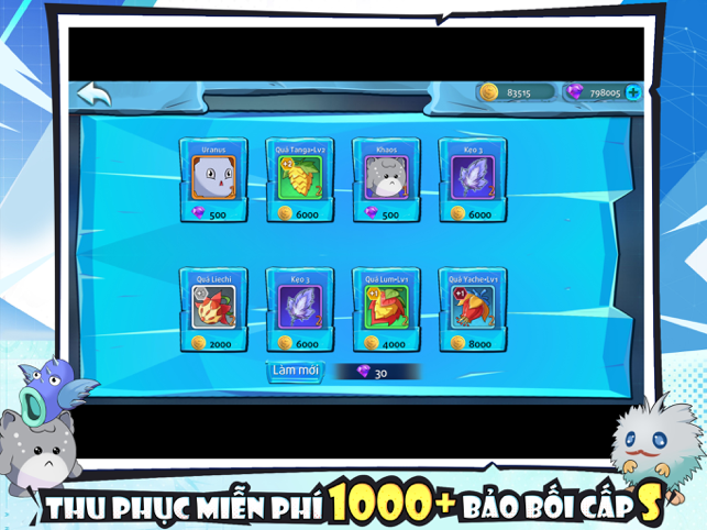 Screenshots Siêu Bảo Bối -  Đấu trường chiến thuật, trở thành nhà huấn luyện Pokemon tài ba