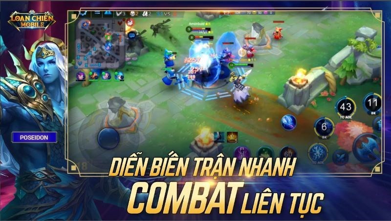 Game eSports 5v5 đẹp mắt: Cùng chiến đấu và trổ tài với game eSports 5v5 đẹp mắt, khiến bạn trở thành ngôi sao trong giới game thủ. Thưởng thức đồ họa chân thực, trải nghiệm gameplay hoành tráng và đắm mình trong thế giới game đầy thử thách.