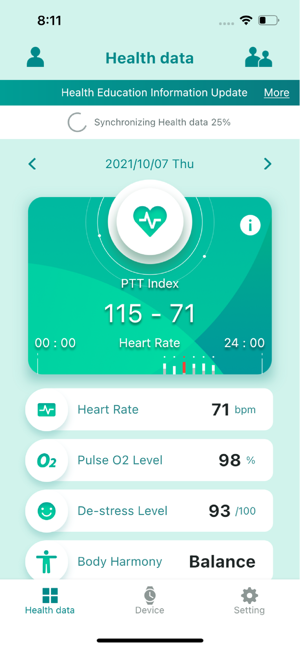 Screenshots ASUS HealthConnect - Ứng dụng tạo ra cuộc sống cân bằng cho bạn