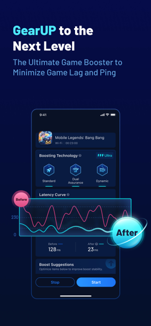 Screenshots GearUP Game Booster: Lower Lag - Ứng dụng giảm lag, chiến game cực đã
