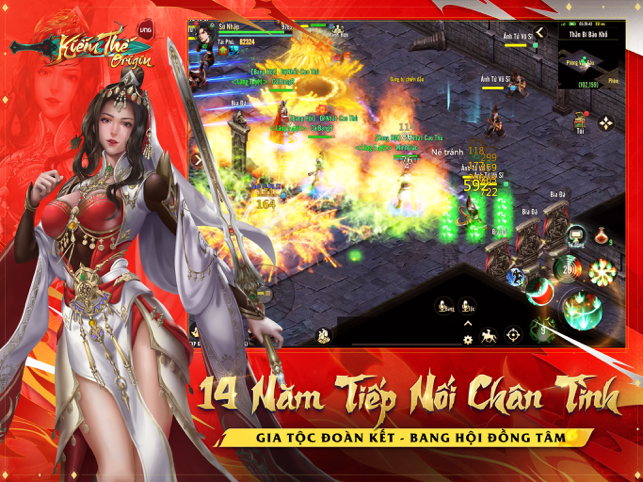 Screenshots Tải Kiếm Thế Origin | Bản Sắc Kiếm Thế - Xưng Đế Mobile