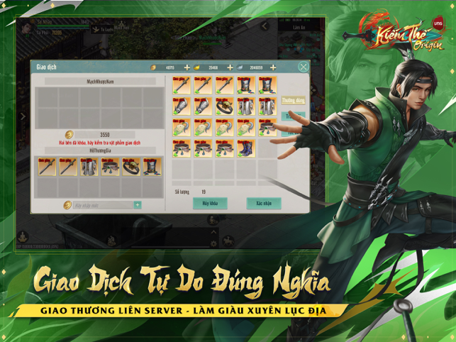 Screenshots Tải Kiếm Thế Origin | Bản Sắc Kiếm Thế - Xưng Đế Mobile