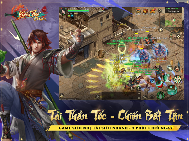 Screenshots Tải Kiếm Thế Origin | Bản Sắc Kiếm Thế - Xưng Đế Mobile