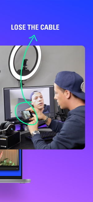 Screenshots EpocCam Webcam: Ứng dụng camera cho Mac và PC
