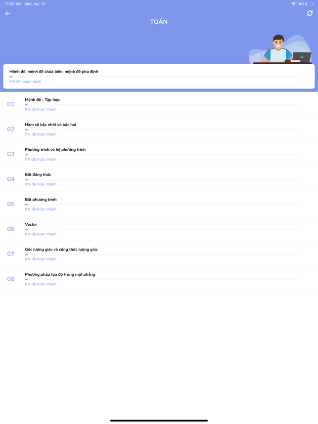 Screenshots Onluyen.vn - Ứng dụng học tập cùng học sinh