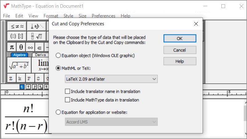MathType: Phần mềm viết công thức toán học của Microsoft