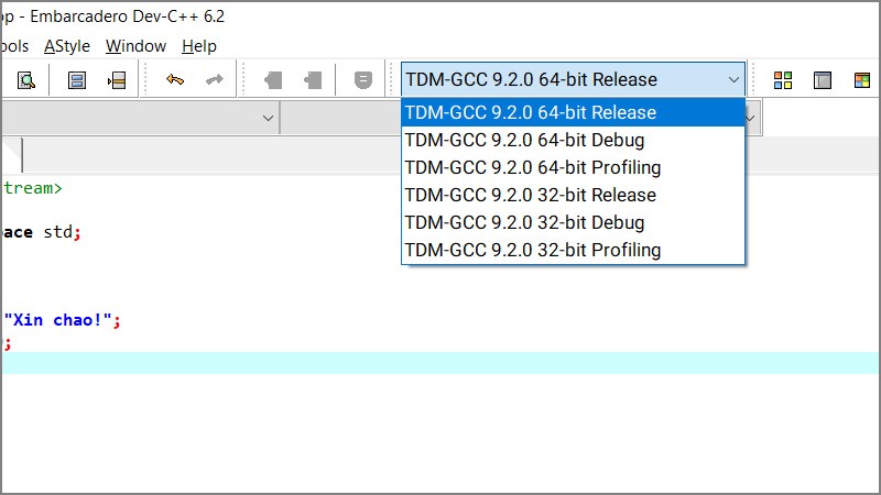 Tải Dev-C++: Công cụ lập trình C++ cơ bản cho máy tính Window