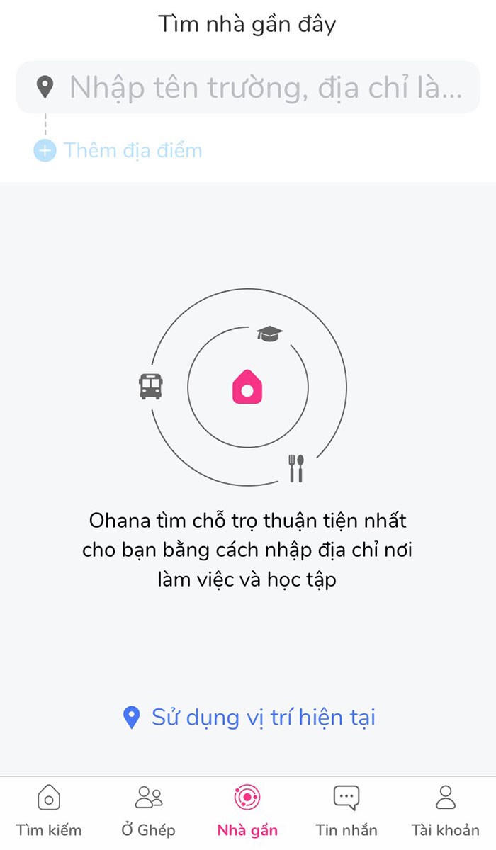 Ohana - Ứng dụng tìm trọ, ở ghép an toàn, tiện lợi, hiệu quả