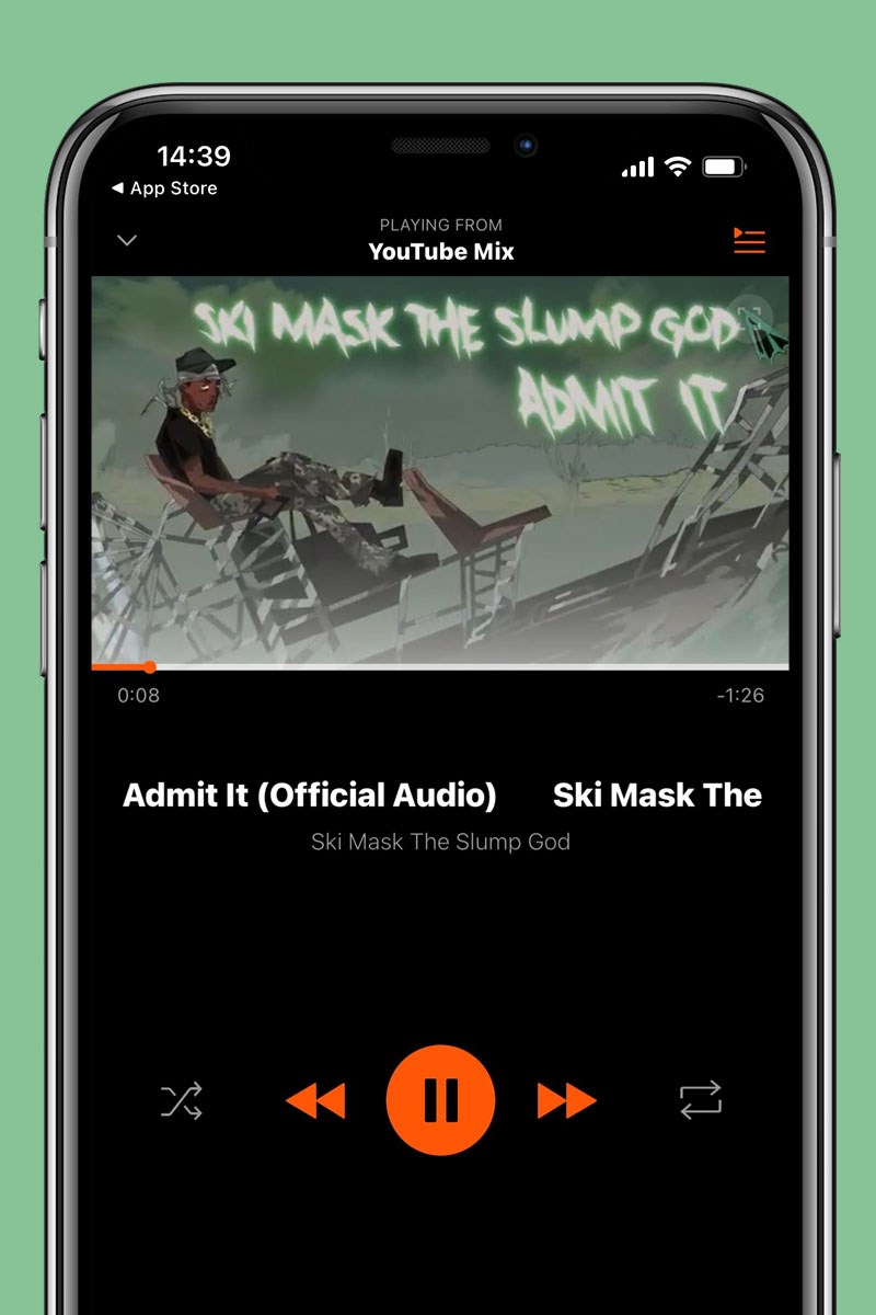 T i musi ng d ng nghe nh c youtube t t m n h nh tr n ios