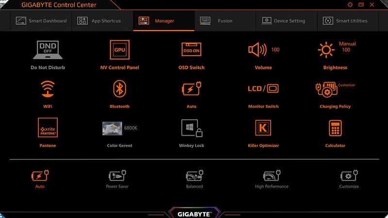 Gigabyte control center. Gigabyte AORUS 15g XC утилита.