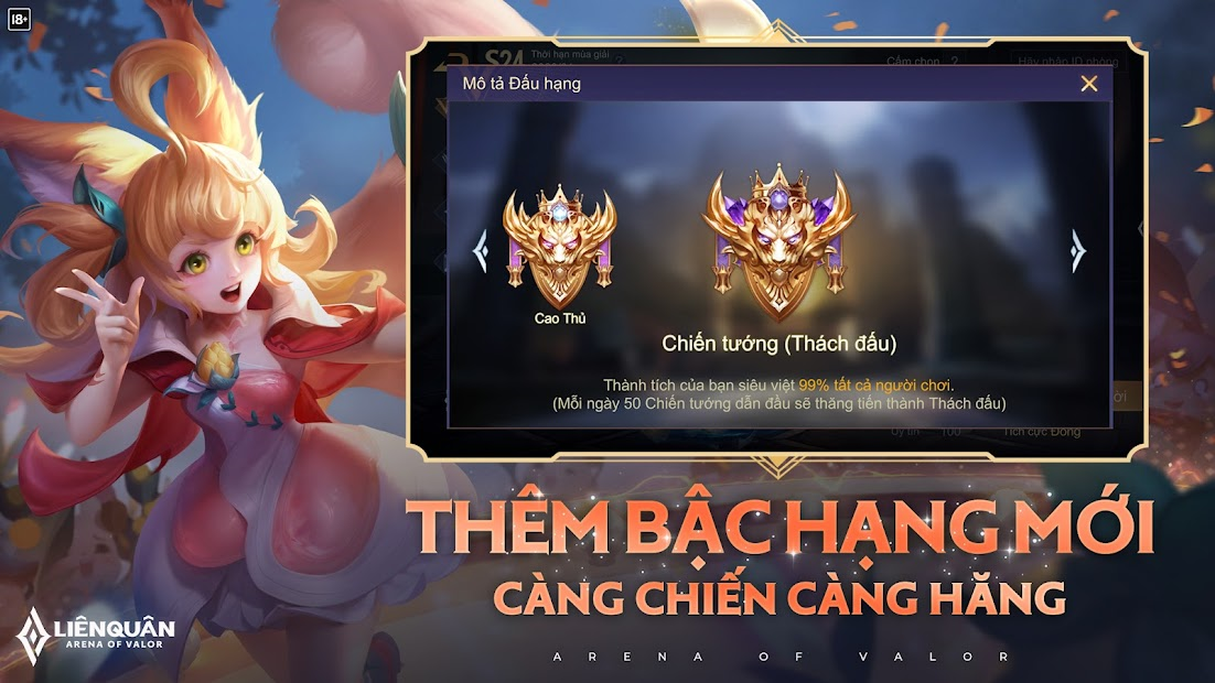 Screenshots Garena Liên Quân Mobile - Thắng Bại Tại Kỹ Năng