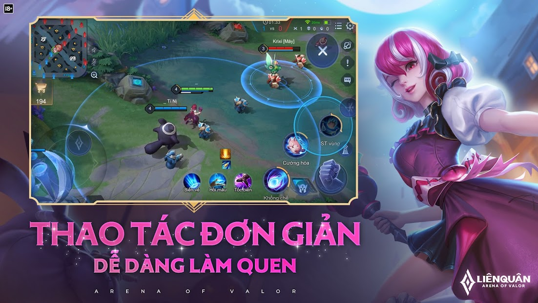 Screenshots Garena Liên Quân Mobile - Thắng Bại Tại Kỹ Năng