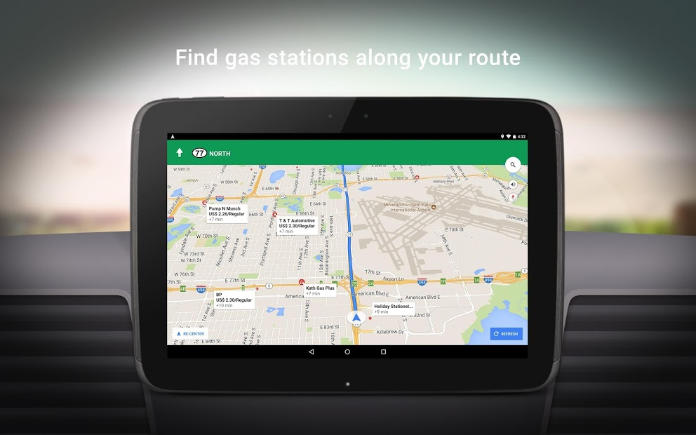 Screenshots Google Maps - Ứng dụng tìm kiếm bản đồ