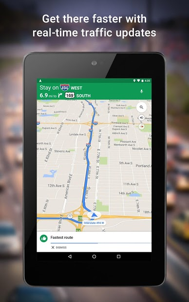 Screenshots Google Maps - Ứng dụng tìm kiếm bản đồ
