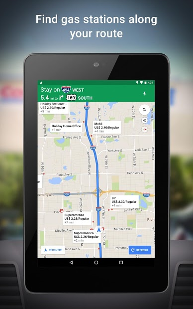 Screenshots Google Maps - Ứng dụng tìm kiếm bản đồ