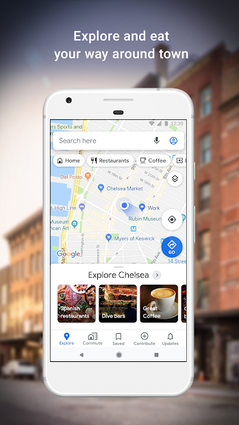 Screenshots Google Maps - Ứng dụng tìm kiếm bản đồ
