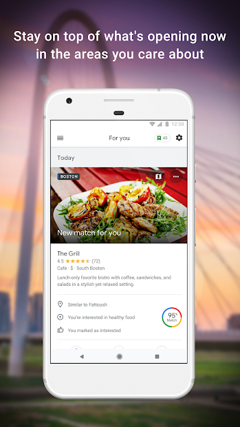 Screenshots Google Maps - Ứng dụng tìm kiếm bản đồ