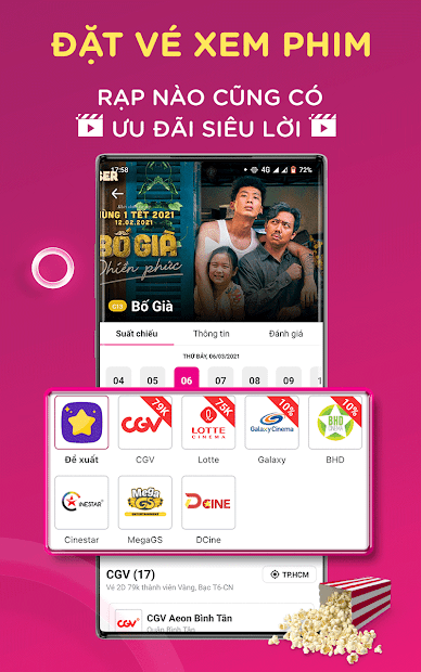 Screenshots Ví điện tử MoMo: nạp tiền & thanh toán tiện lợi tại Việt Nam