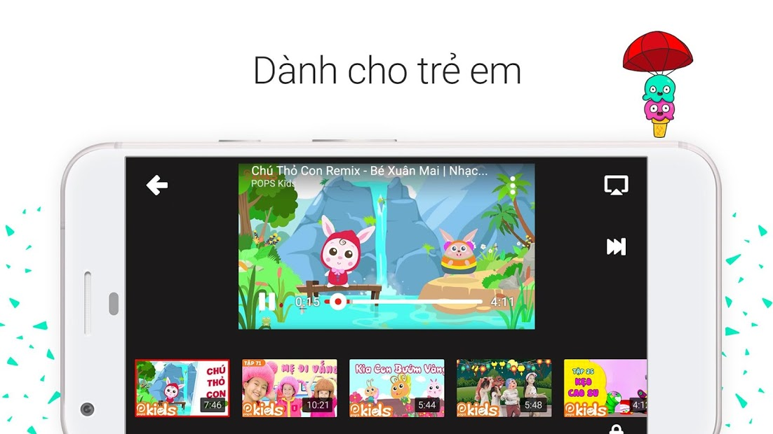 Screenshots Youtube Kids - Ứng dụng xem youtube dành cho trẻ em