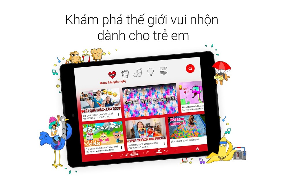 Screenshots Youtube Kids - Ứng dụng xem youtube dành cho trẻ em