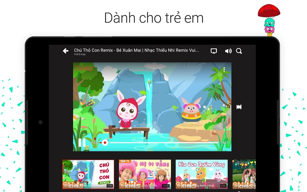 Screenshots Youtube Kids - Ứng dụng xem youtube dành cho trẻ em