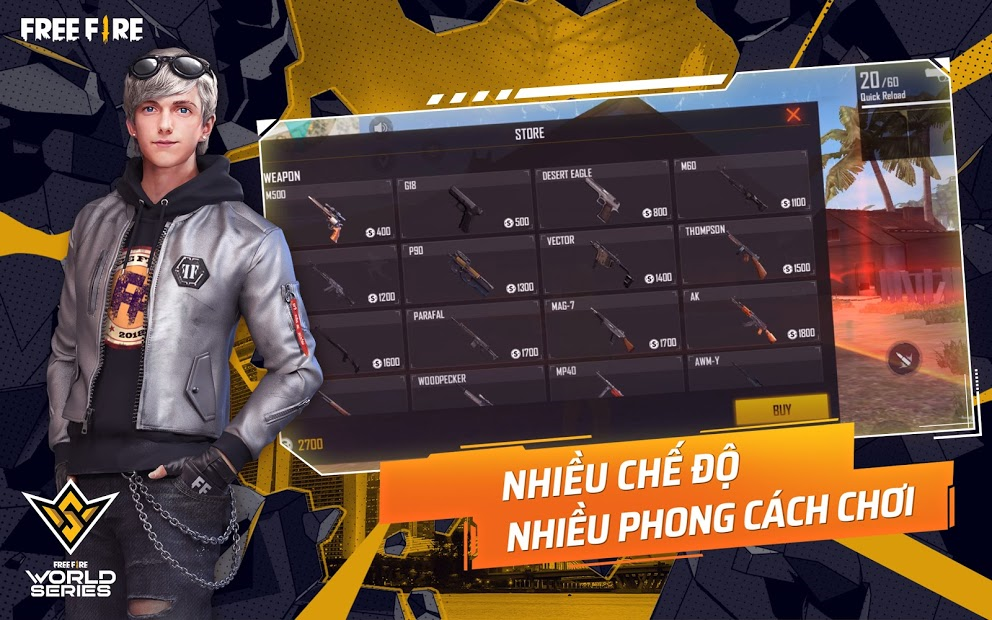 Screenshots Garena Free Fire - Sống dai thành huyền thoại