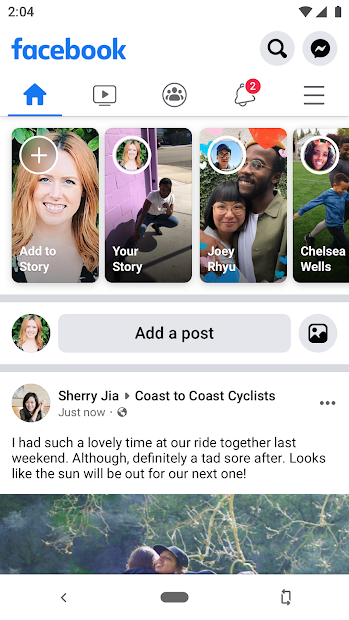 Ảnh chụp màn hình Facebook - Mạng xã hội phổ biến nhất
