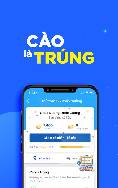 Screenshots Tiki Mua Sắm trực tuyến Shopping tiện lợi, uy tín và chất lượng