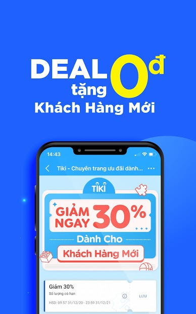 Screenshots Tiki Mua Sắm trực tuyến Shopping tiện lợi, uy tín và chất lượng