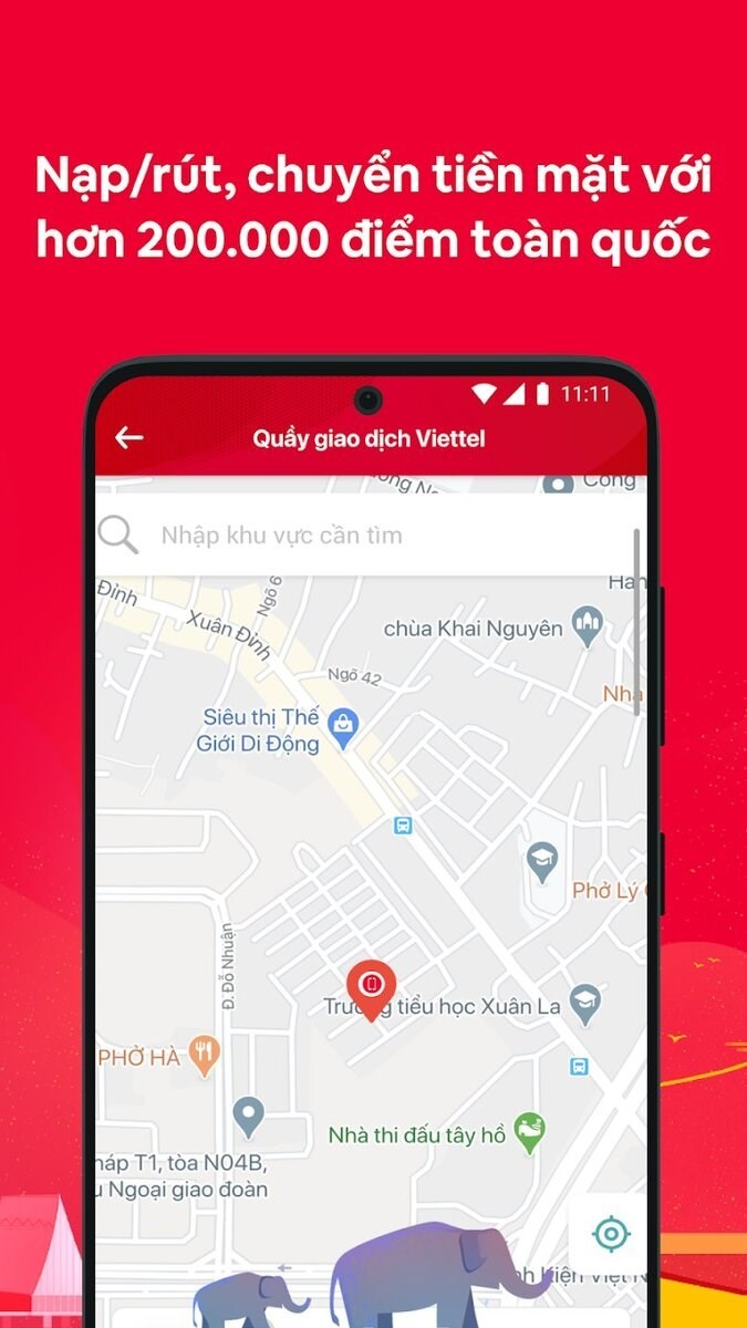 Ảnh chụp màn hình Viettel Money - Ví điện tử Viettel: Ngân hàng số của người Việt