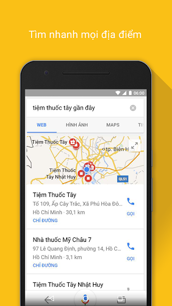 Screenshots Google - Công cụ tìm kiếm