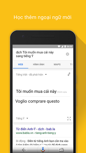 Screenshots Google - Công cụ tìm kiếm