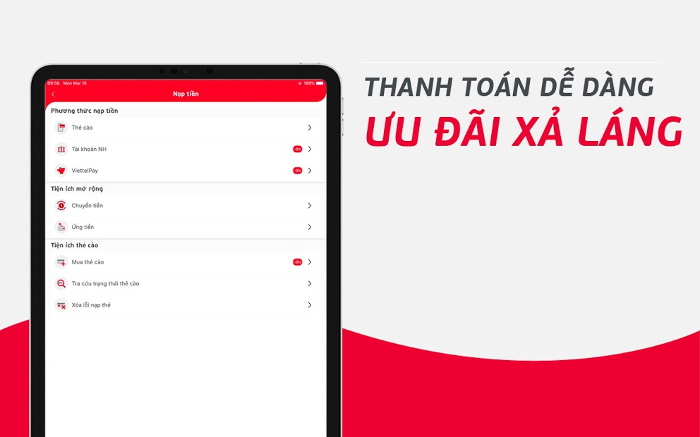 Screenshots My Viettel: Ứng dụng quản lý thuê bao Viettel, đăng ký gói cước khuyến mãi