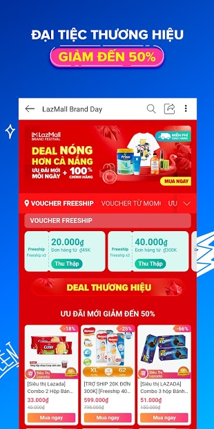 Screenshots Lazada - Mua sắm Online #1: Nơi mua sắm trực tuyến đáng tin cậy
