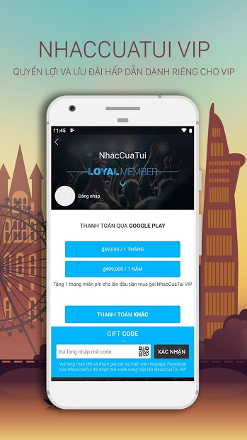 Screenshots NhacCuaTui: Một trong những ứng dụng nghe nhạc mp3 hàng đầu