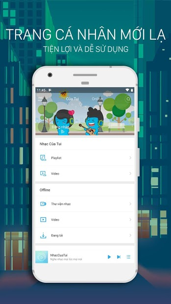 Screenshots NhacCuaTui: Một trong những ứng dụng nghe nhạc mp3 hàng đầu