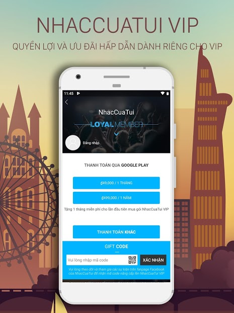 Screenshots NhacCuaTui: Một trong những ứng dụng nghe nhạc mp3 hàng đầu