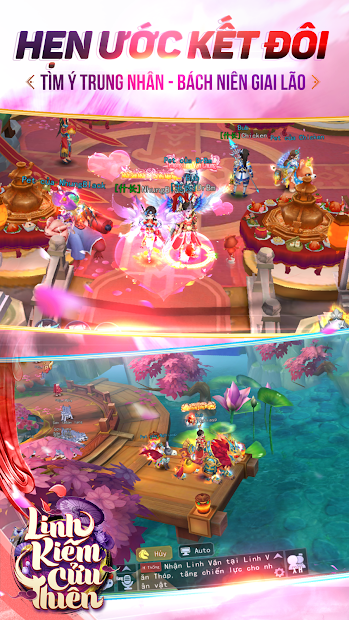 Screenshots Linh Kiếm Cửu Thiên - Thế giới tiên hiệp đại chiến